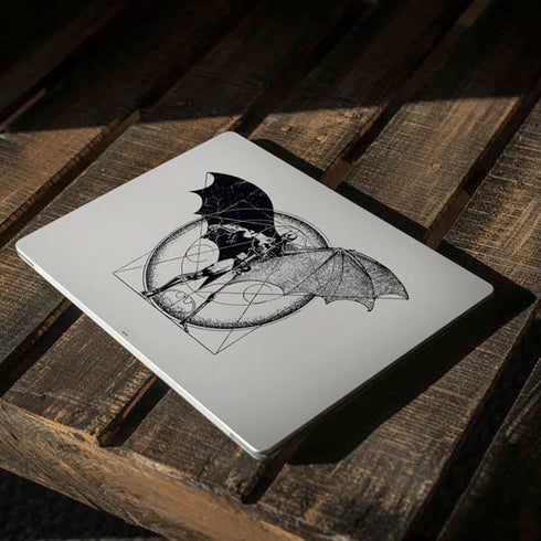 DC Comics Batman Skeleton diagram Art Surface Laptop 2 Skin